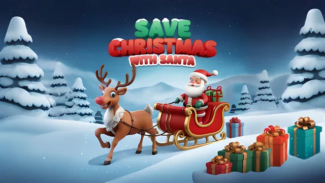 Capa de Save Christmas With Santa