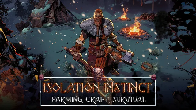 Capa de Isolation Instinct: Farming, Craft, Survival
