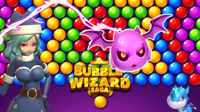 Capa de Bubble Wizard Saga