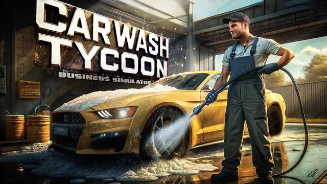 Capa de Car Wash Tycoon Business Simulator
