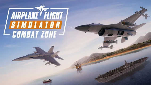Capa de Airplane Flight Simulator : Combat Zone