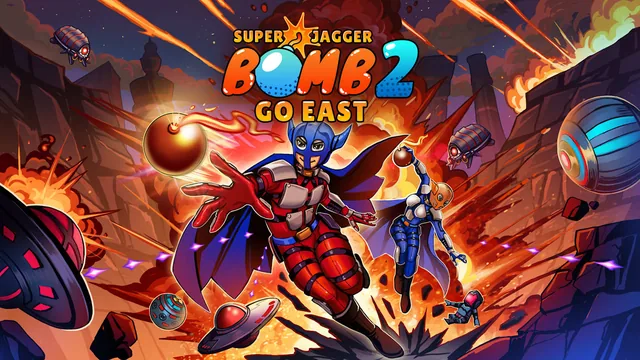 Capa de Super Jagger Bomb 2: Go East