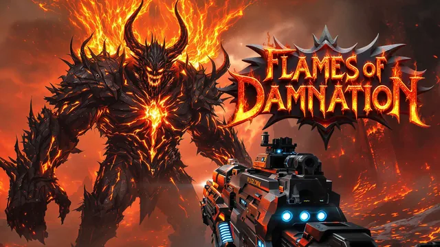 Capa de Flames of Damnation