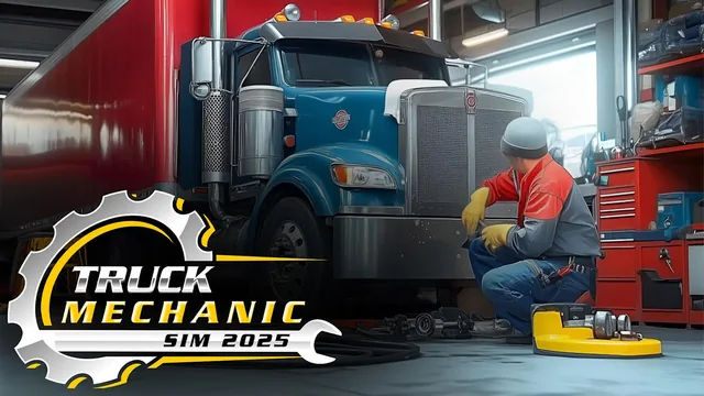 Capa de Truck Mechanic Sim 2025