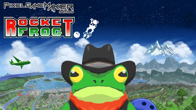 Capa de Pixel Game Maker Series Rocket Frog