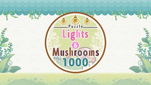 Capa de Puzzle Lights and Mushrooms 1000