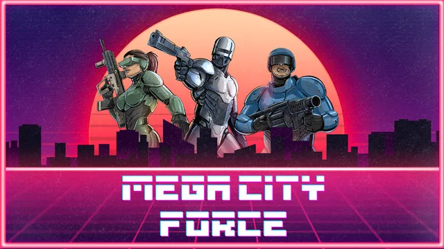 Capa de Mega City Force