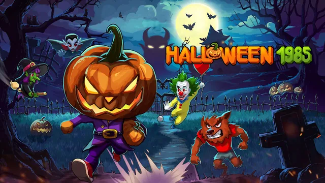 Capa de Halloween 1985