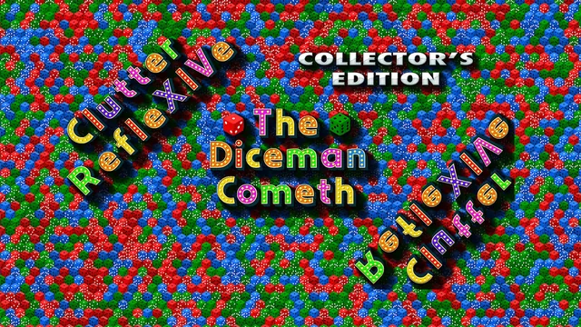 Capa de Clutter RefleXIVe: The Diceman Cometh Collector's Edition