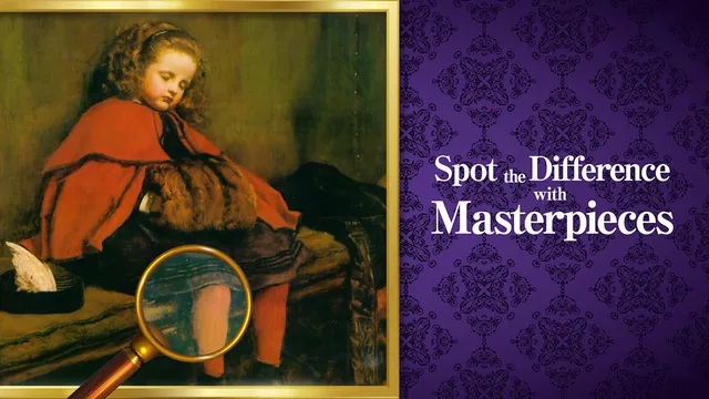 Capa de Spot the Difference with Masterpieces