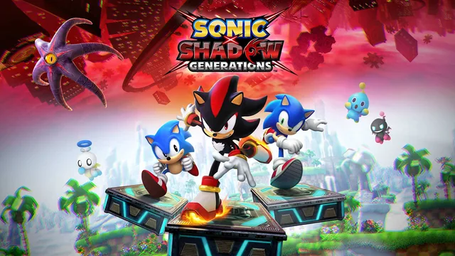 Capa de SONIC X SHADOW GENERATIONS