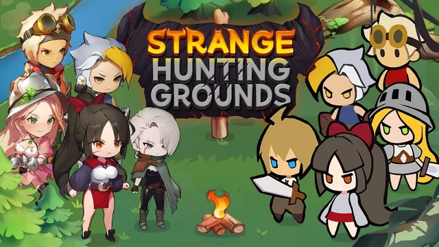 Capa de Strange Hunting Grounds