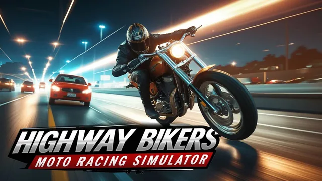 Capa de Highway Bikers: Moto Racing Simulator