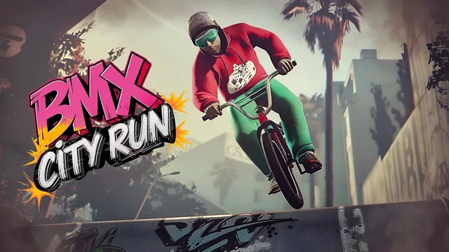 Capa de BMX CITY RUN