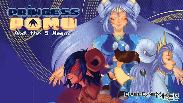 Capa de Pixel Game Maker Series Princess Pomu and the 5 Moons