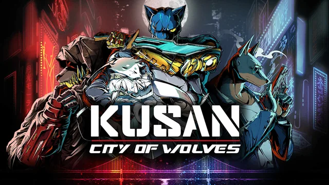 Capa de Kusan: City of Wolves