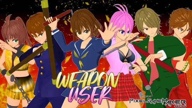 Capa de Pixel Game Maker Series WEAPON USER
