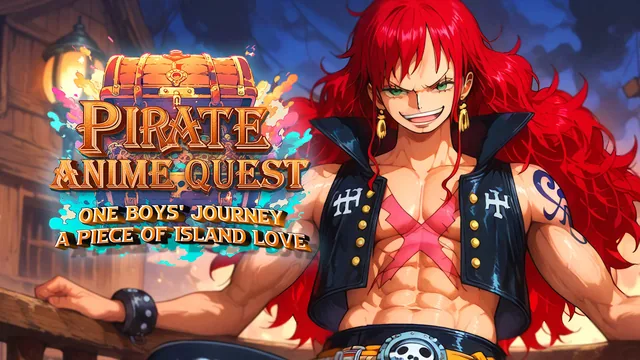 Capa de Pirate Anime Quest: One Boys' Journey, A Piece of Island Love