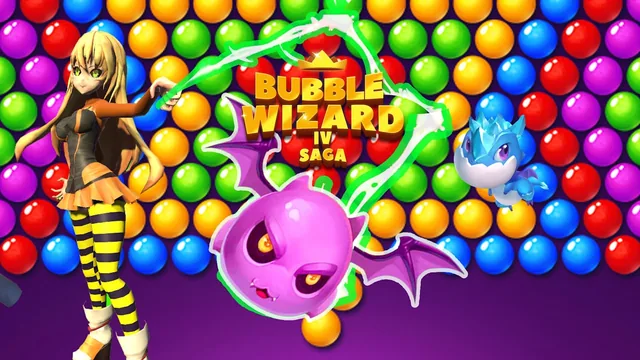 Capa de Bubble Wizard IV Saga