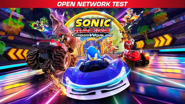 Capa de Sonic Racing: CrossWorlds - Teste de Rede Aberto