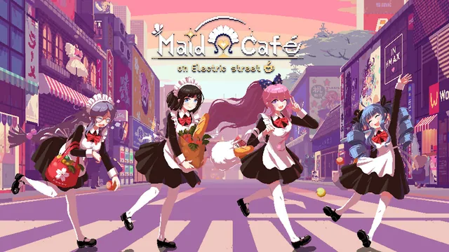 Capa de Maid Cafe on Electric Street