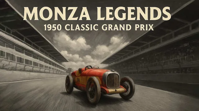 Capa de Monza Legends: Classic Grand Prix 1950