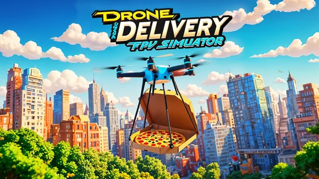 Capa de DRONE DELIVERY - FPV SIMULATOR