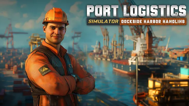 Capa de Port Logistics Simulator: Dockside Harbor Handling