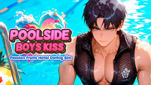 Capa de Poolside Boys Kiss: Passion Fruits Hotel Dating Sim