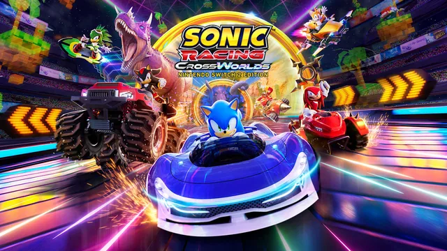 Capa de Sonic Racing: CrossWorlds - Edição Nintendo Switch™ 2