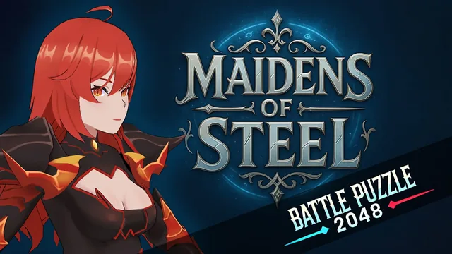 Capa de Battle Puzzle 2048 - Maidens of Steel
