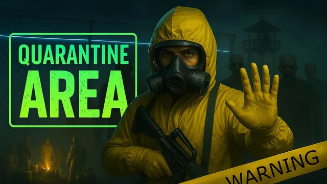 Capa de QUARANTINE AREA