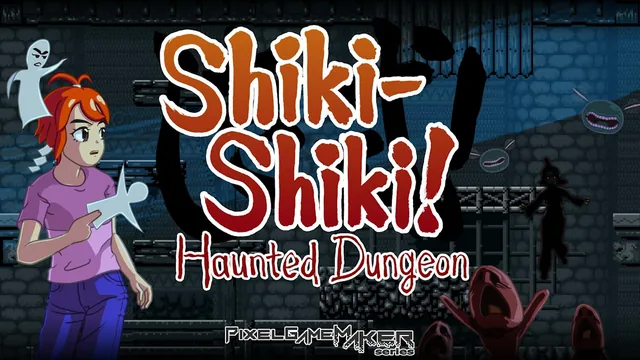 Capa de Pixel Game Maker Series Shiki-Shiki! Haunted Dungeon
