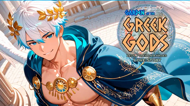 Capa de Garden of the Greek Gods: Zeus, Poseidon & Hades Love Story