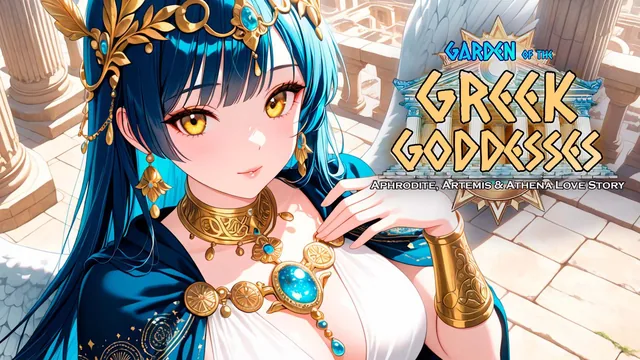 Capa de Garden of the Greek Goddesses: Aphrodite, Artemis & Athena Love Story