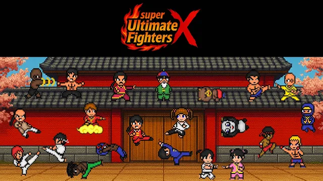 Capa de Super Ultimate Fighters X