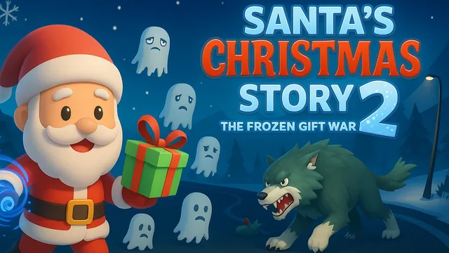 Capa de Santa's Christmas Story 2 The Frozen Gift War