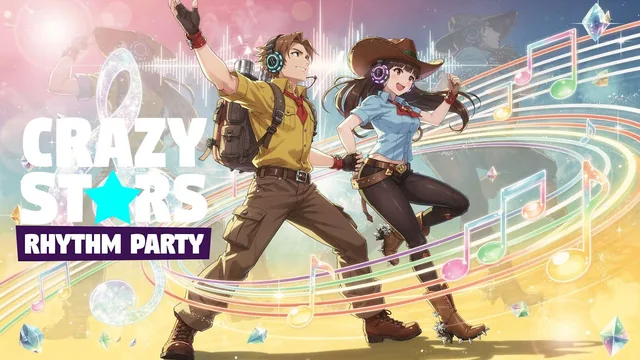 Capa de Crazy Stars: Rhythm Party