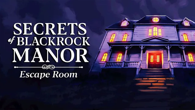 Capa de Secrets of Blackrock Manor - Escape Room