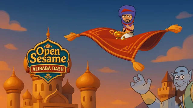 Capa de Open Sesame - Alibaba Dash