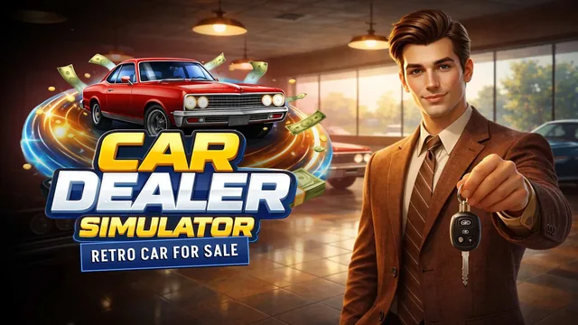 Capa de Car Dealer Simulator: Retro Car for Sale
