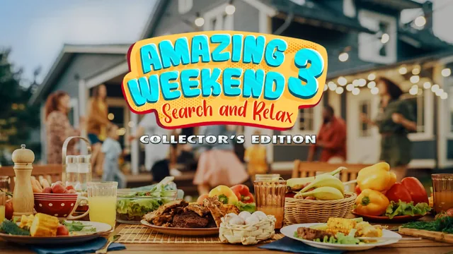 Capa de Amazing Weekend 3 Search and Relax Collector's Edition