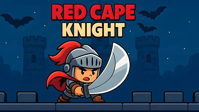 Capa de Red Cape Knight