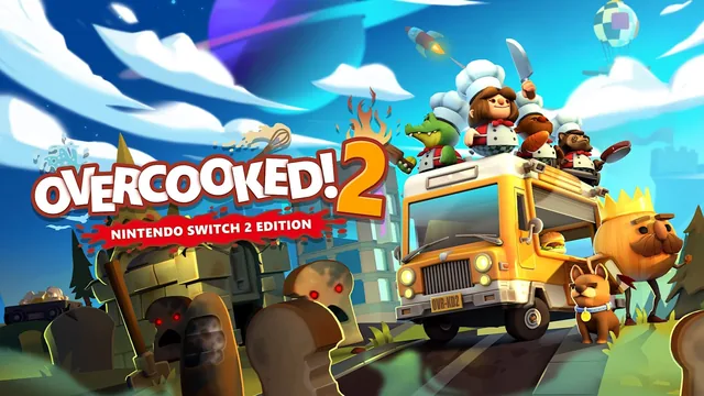 Capa de Overcooked! 2 – Nintendo Switch 2 Edition