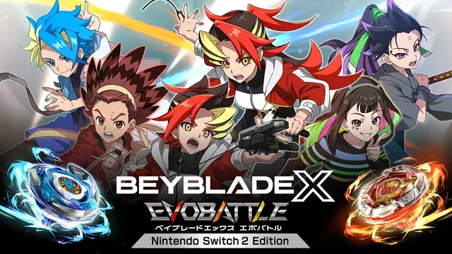 Capa de BEYBLADE X EVOBATTLE Nintendo Switch 2 Edition