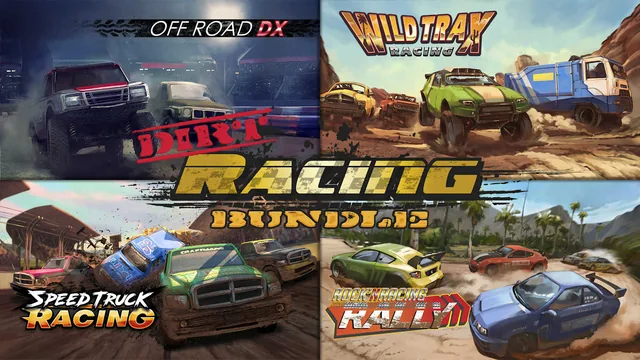 Capa de Dirt Racing Bundle 4 in 1