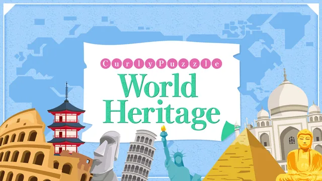 Capa de Curly Puzzle: World Heritage