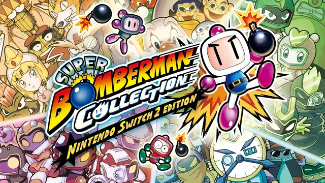 Capa de SUPER BOMBERMAN COLLECTION - Nintendo Switch 2 Edition