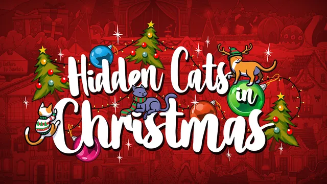 Capa de Hidden Cats in Christmas