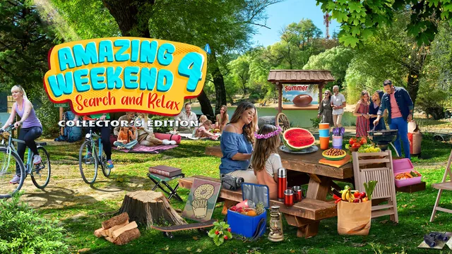 Capa de Amazing Weekend 4 Search and Relaxed Collector's Edition